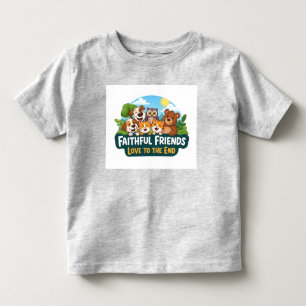 Freundliche Freunde: Liebe zum Ende Kleinkind T-shirt