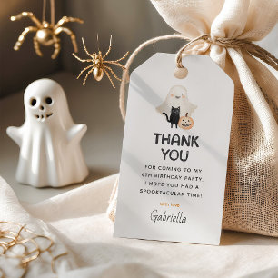 Freundliche Geister Spooktacular Kinder Danke Favo Geschenkanhänger