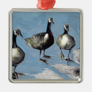 Freundliche Kanada-Gänse 2012 Ornament Aus Metall