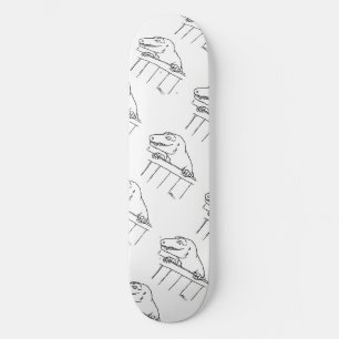 Freundliche Nachbarschaft Dinosaur Skateboard