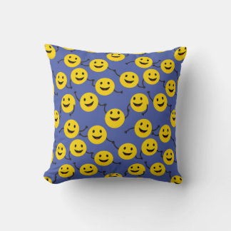 Freundliche Smileys Kissen