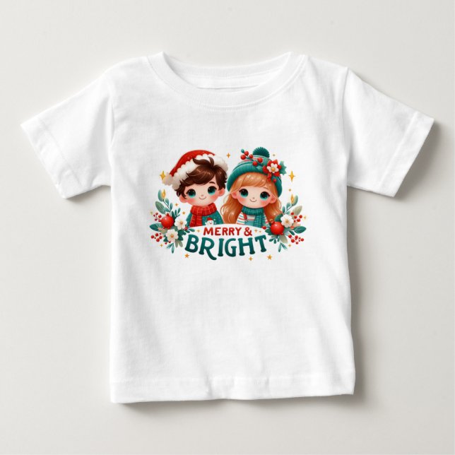 Freundliche und helle T - Shirt-Kinder Baby T-shirt (Vorderseite)