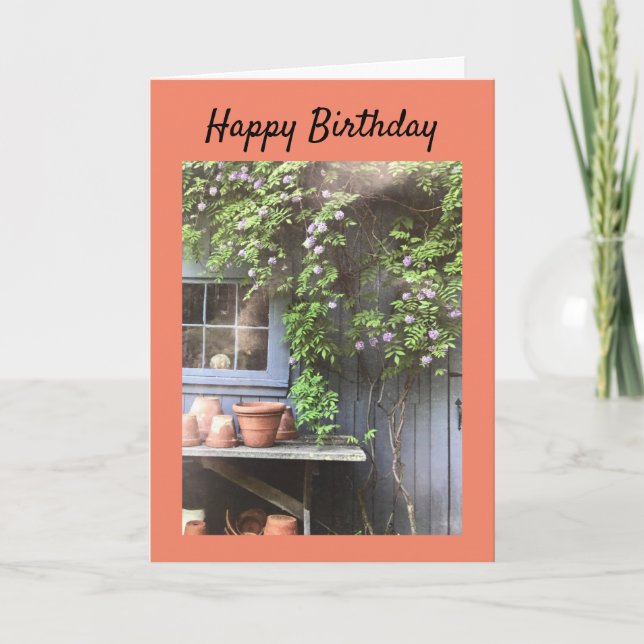 FREUNDLICHER GEBURTSTAG **MEINE LIEBLINGSKARTE** KARTE (Vorderseite)