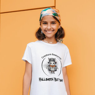 Freundlicher Halloween-Fledermaustag in Tarnkappen T-Shirt
