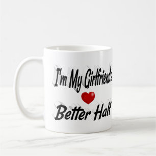 Freundlicher schwarzer Text Kaffeetasse