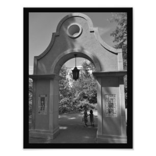 Freundlicher Spaziergang Fotodruck