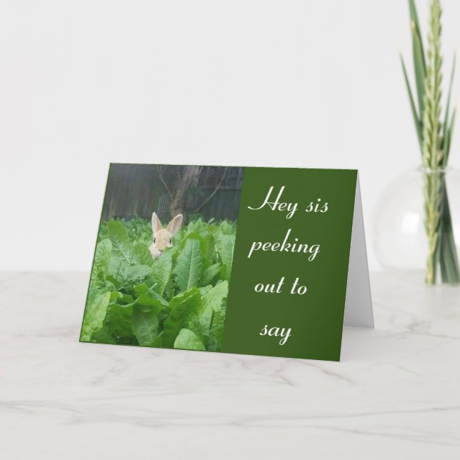 FREUNDLICHES **70.** BIRTHTAG ***SISTER*** KARTE (Vorderseite)