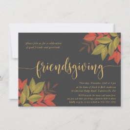 FREUNDLICHES ABENDESSEN | BRIGHT FOLIAGE EINLADUNG