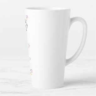 Freundliches Bleistift-Design zum Zurück in die Sc Milchtasse