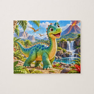 Freundliches Dinosaurier-Abenteuer