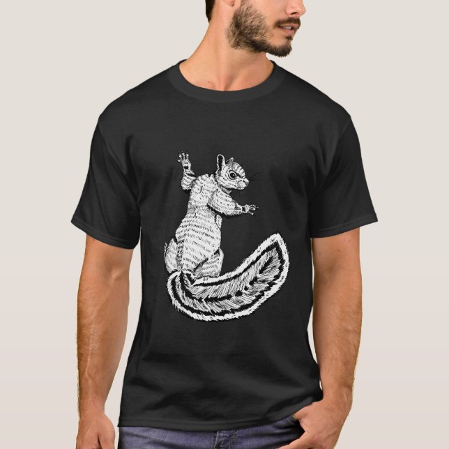 Freundliches Eichhörnchen T-Shirt (Vorderseite)