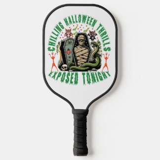 Freundliches Halloween Mummy Art für festliche Dek Pickleball Schläger