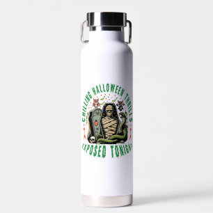 Freundliches Halloween Mummy Art für festliche Dek Trinkflasche