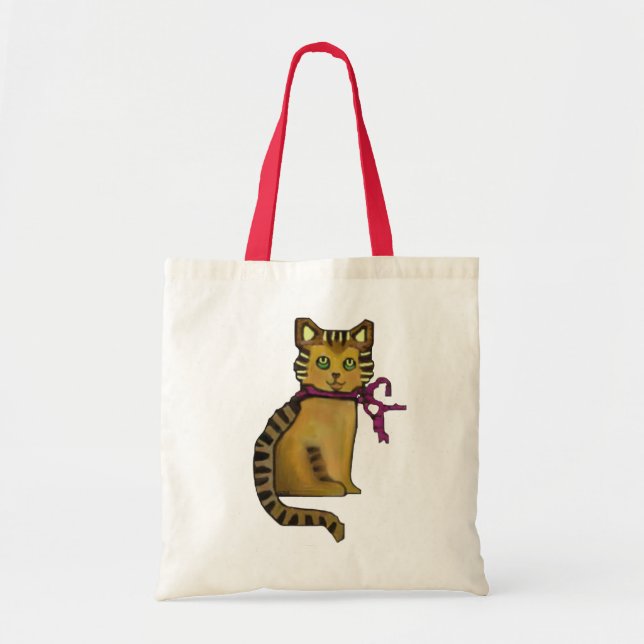 Freundliches katzenartiges tragetasche (Vorne)