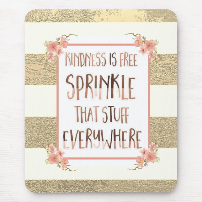 Freundlichkeit Confetti Mouse Pad Mousepad (Vorne)