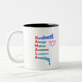 Freundlichkeit des Präsidenten Zweifarbige Tasse