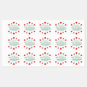 Freundlichkeit fördern etiketten