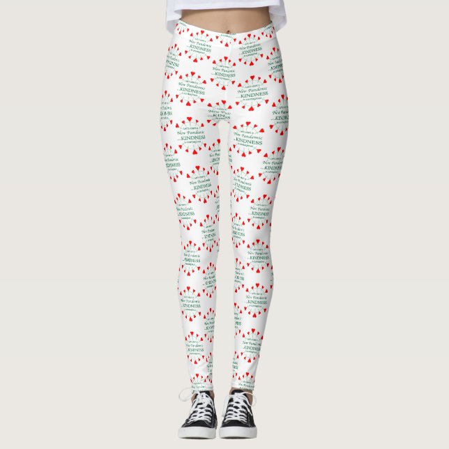 Freundlichkeit fördern leggings (Vorderseite)