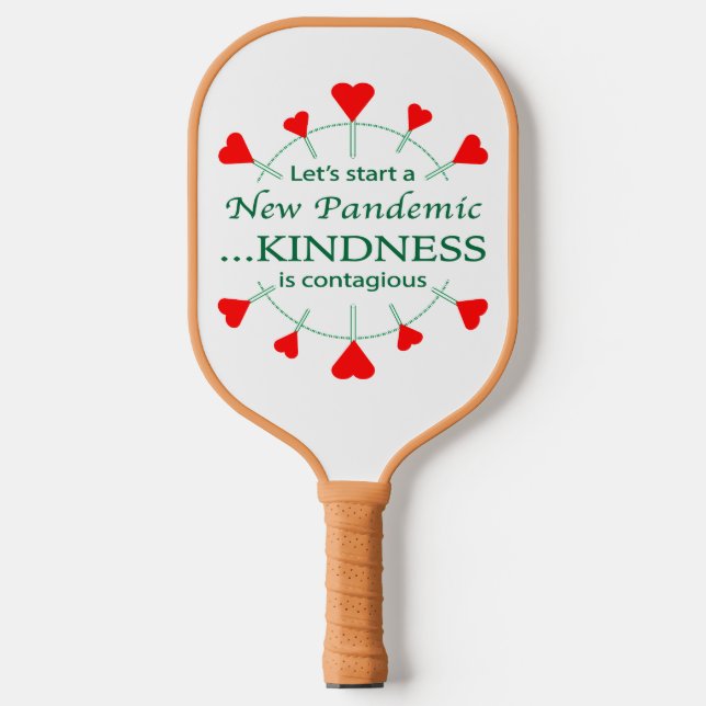 Freundlichkeit fördern pickleball schläger (Vorderseite)