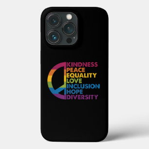 Freundlichkeit Frieden Gleichheit Liebe Inklusion  Case-Mate iPhone Hülle