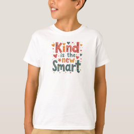 Freundlichkeit ist das neue Klug – SEL-Zitat-Desi T-Shirt
