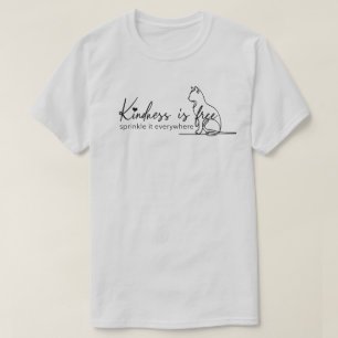 Freundlichkeit ist frei, um es überall zu verbreit T-Shirt