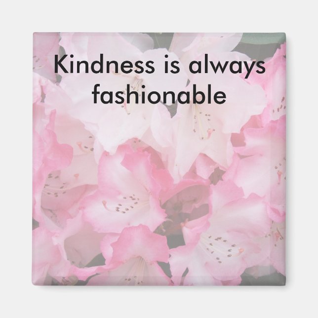 Freundlichkeit ist immer modern - Magnet (Vorne)