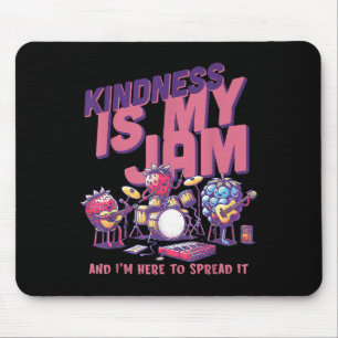 Freundlichkeit ist meine Marmelade und ich bin hie Mousepad