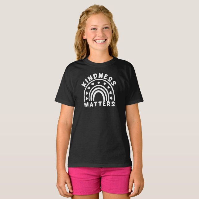Freundlichkeit ist wichtig T - Shirt (Vorne ganz)