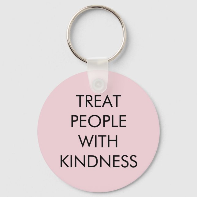 Freundlichkeit Schlüsselanhänger (Vorderseite)