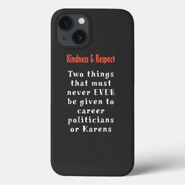 Freundlichkeit und Respekt Case-Mate iPhone Hülle (Rückseite)