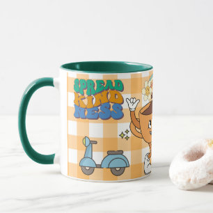 Freundlichkeit verbreiten tasse