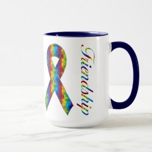 Freundschaft Autismusringer-Mug Tasse