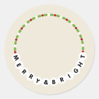 Freundschaft Bracelet fröhlich und hell Weihnachte