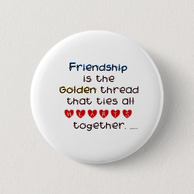 Freundschaft Button (Vorderseite)