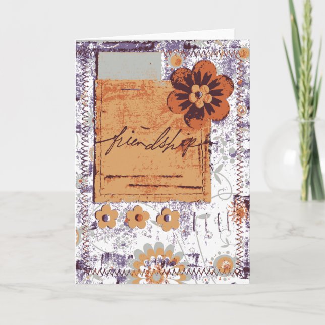 Freundschaft Dankeskarte (Vorderseite)