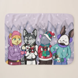 Freundschaft erwärmt das Herz Sherpadecke