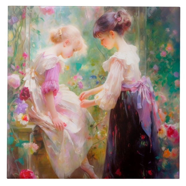 Freundschaft Fliese (Vorderseite)