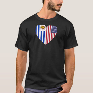 Freundschaft Forever America and Uruguay T-Shirt