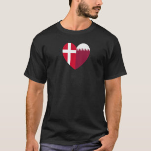 Freundschaft Forever Katar und Dänemark T-Shirt