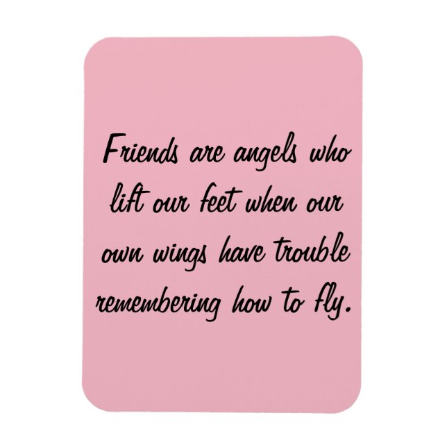 Freundschaft Foto Magnet (Vertikal)