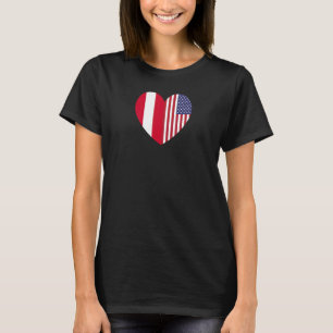 Freundschaft für immer Amerika und Österreich T-Shirt