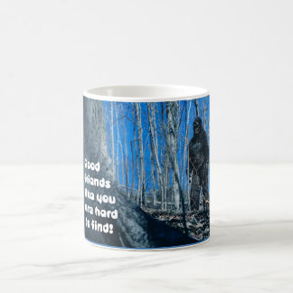 Freundschaft für jeden Bigfoot im Wald Humor  Kaffeetasse