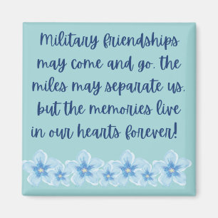 Freundschaft im Militär Magnet