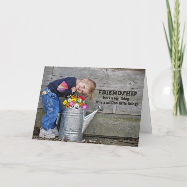 Freundschaft Karte (Vorderseite)