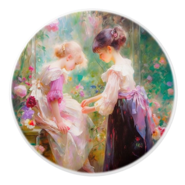 Freundschaft Keramikknauf (Vorderseite)