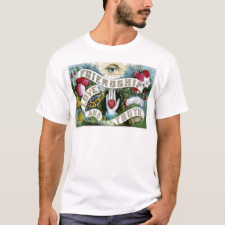 Freundschaft, Liebe und Wahrheit T-Shirt