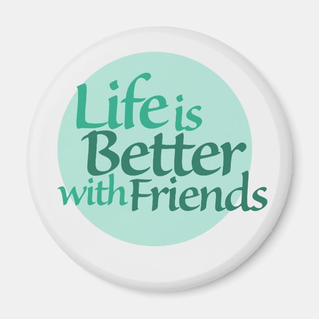 Freundschaft Magnet (Vorne)