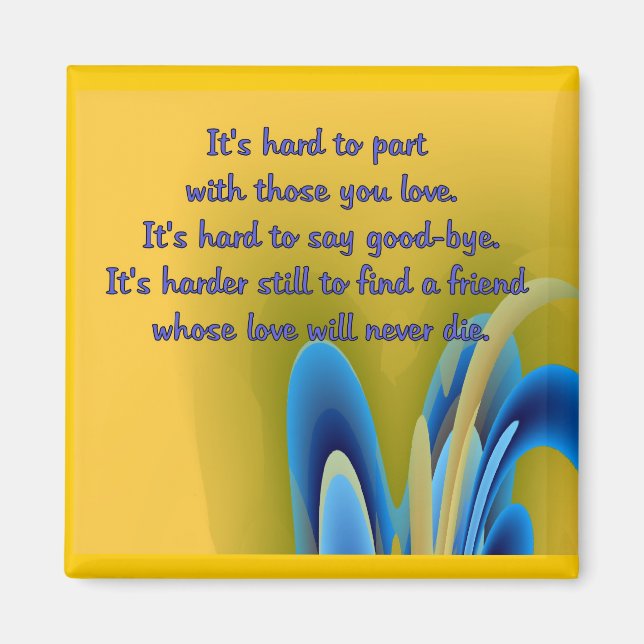 Freundschaft Magnet (Vorne)