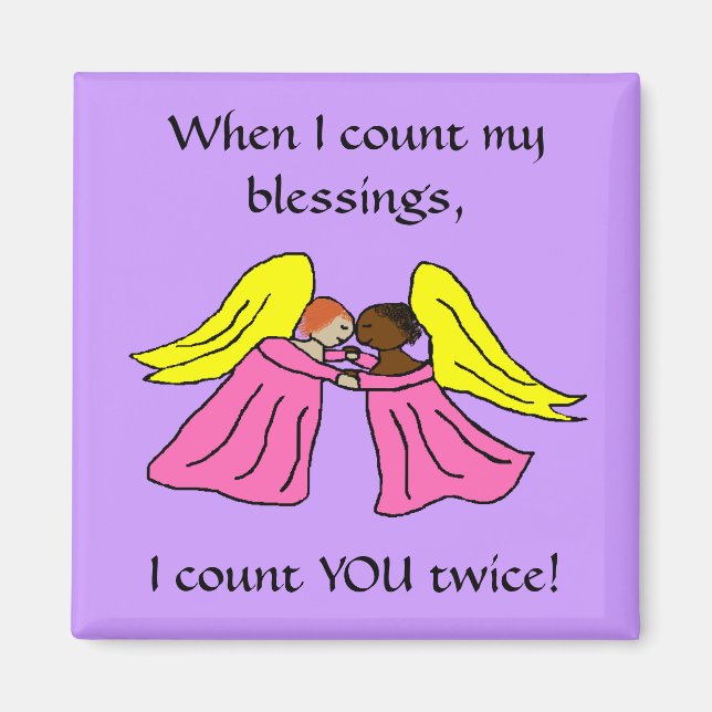 Freundschaft - Magnet - Maßgeschneidert (Vorne)